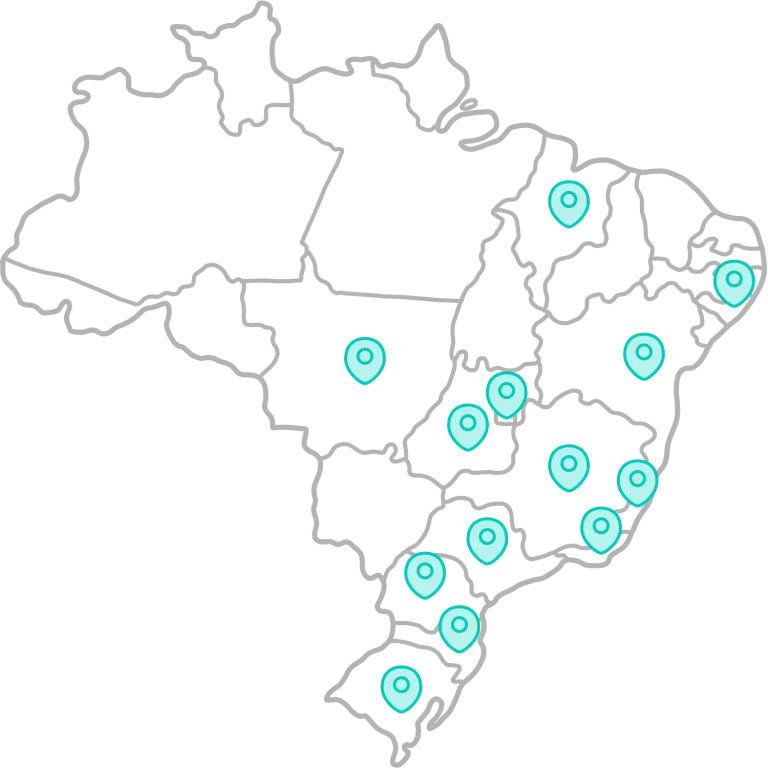 Locais Atendidos pela CashWay